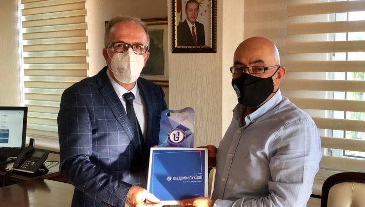 Erciyes A.Ş. Yönetim Kurulu Başkanı Dr. Cıngı, Rektör Uzun’u ziyaret etti