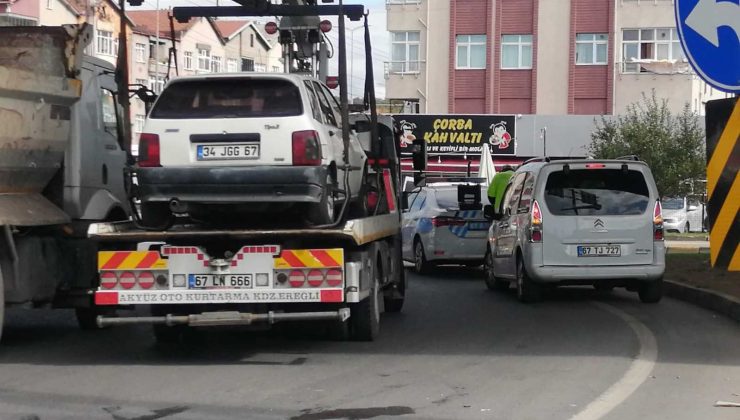 Ereğli’de trafik kazası: 1 yaralı