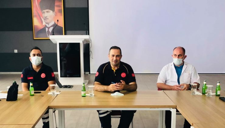 Erzincan  aşılama süreci ve alınacak tedbirler gözden geçirildi