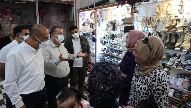 Esnaf ziyaretleri sürüyor