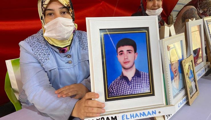 Evlat hasreti çeken anne Elhaman: “HDP katil, hırsız ve evlatları çalan parti”