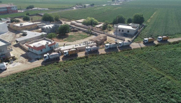 Eyyübiye kırsalda yol yapım çalışmaları devam ediyor