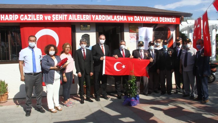 Fethiye Cumhuriyet Başsavcısı Bingül, gazileri unutmadı