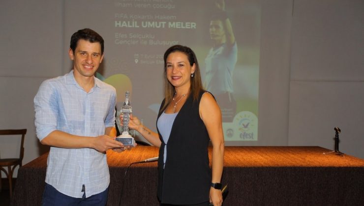 FIFA kokartlı hakem Umut Meler EFEST’te