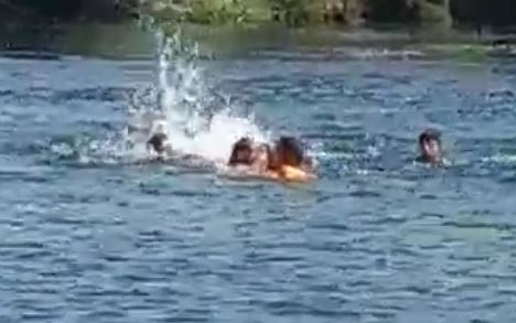 Fırat Nehri’nde boğulan gencin son anları