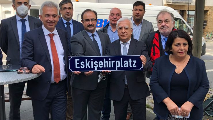 Frankfurt’ta bir meydana “Eskişehir Meydanı” ismi verildi