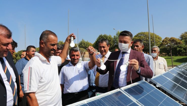 Gaziantep’te 140 çiftçiye güneş paneli dağıtıldı