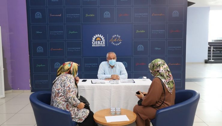 Gebze’de halk buluşmaları sürüyor