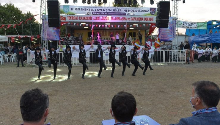 Geleneksel Yayla Şenlikleri kapanış töreni ile sona erdi