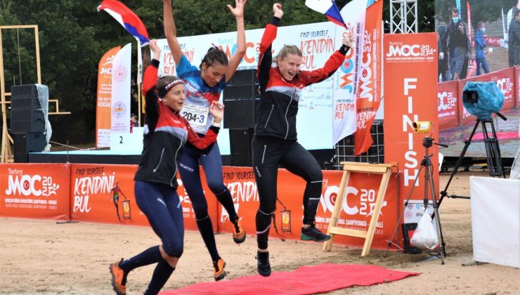 Gençler Dünya Oryantiring Şampiyonasında kazanan İsveç