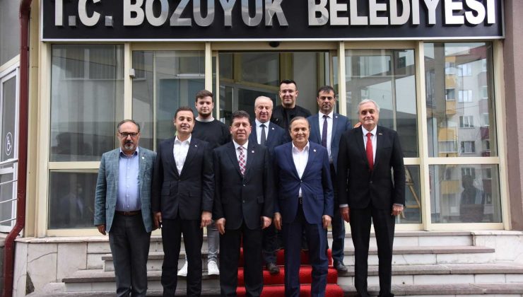 Genel Başkan yardımcılarından Başkan Bakkalcıoğlu’na ziyaret
