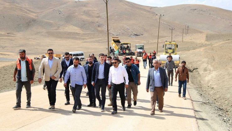 Genel Sekreter Çelikel, Gürpınar ilçesindeki çalışmaları inceledi