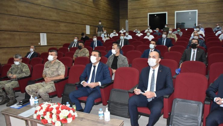 Genişletilmiş İl Pandemi Kurulu, Siirt Valisi Hacıbektaşoğlu başkanlığında toplandı