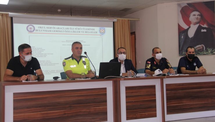 Giresun’da okul servisleri denetlendi