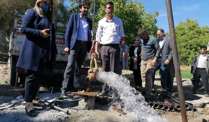 Gümele köyünde su sevinci