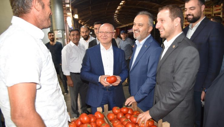 Gürkan: “Bursa çalışıyor, Türkiye büyüyor”