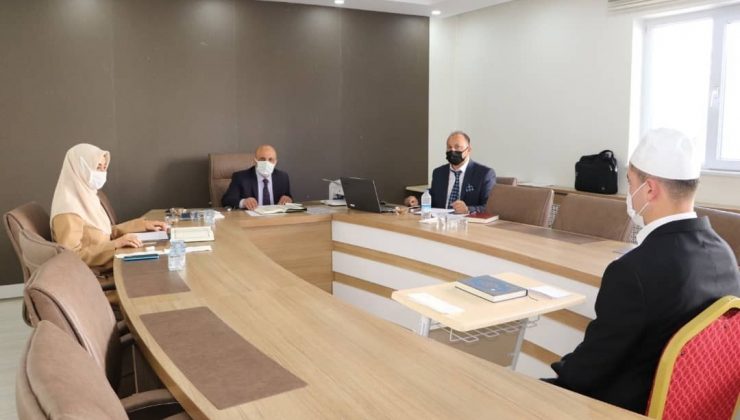 Hafızlık belgesi almak için ter döktüler