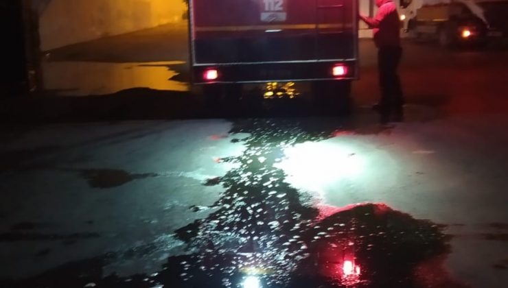 Halde çıkan yangın korkuttu