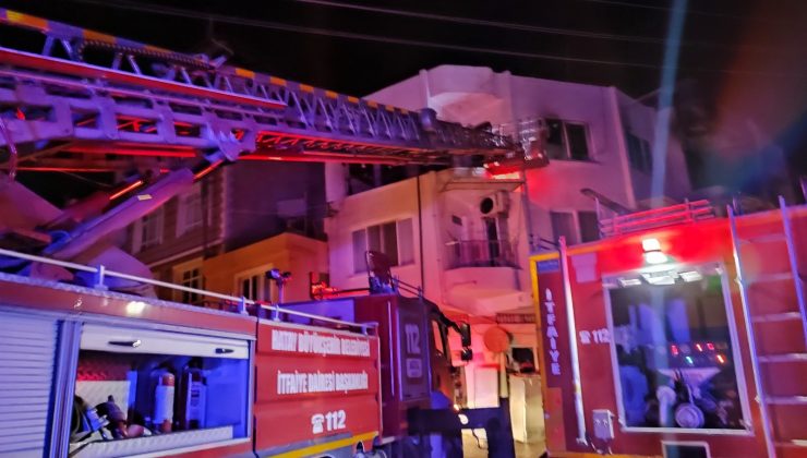 Hatay’da korkutan yangın