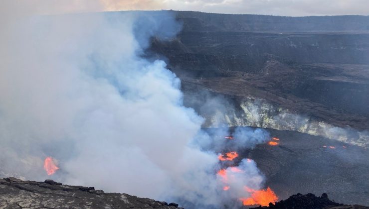 Hawaii’deki Kilauea Yanardağı’nda patlama