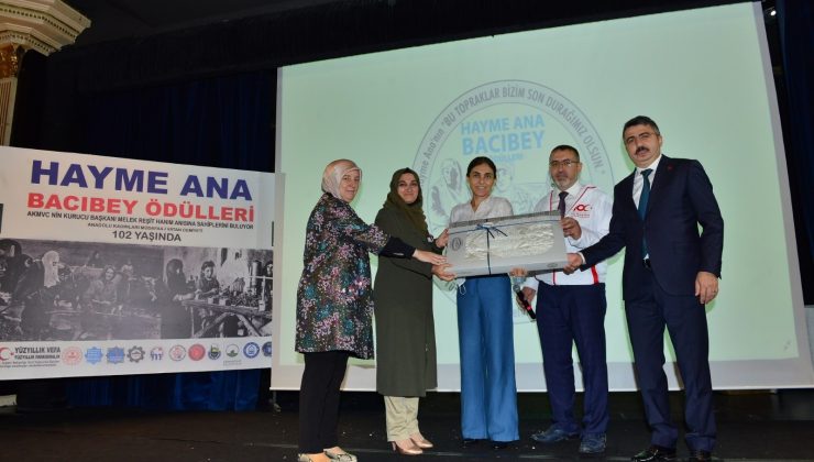 Hayme Ana Bacıbey Ödülü Yıldırım Belediyesi’nin