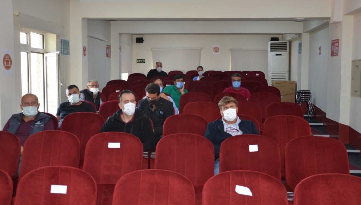 Hayvan ve hayvansal ürün nakilleriyle ilgili eğitim toplantısı düzenlendi