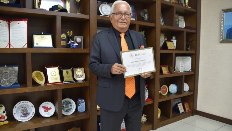 İçişleri Bakanı Soylu’dan Başkan Posbıyık’a teşekkür belgesi