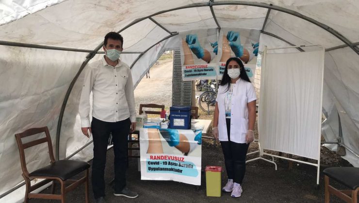 Iğdır’da aşılama çalışmaları tüm hızıyla devam ediyor