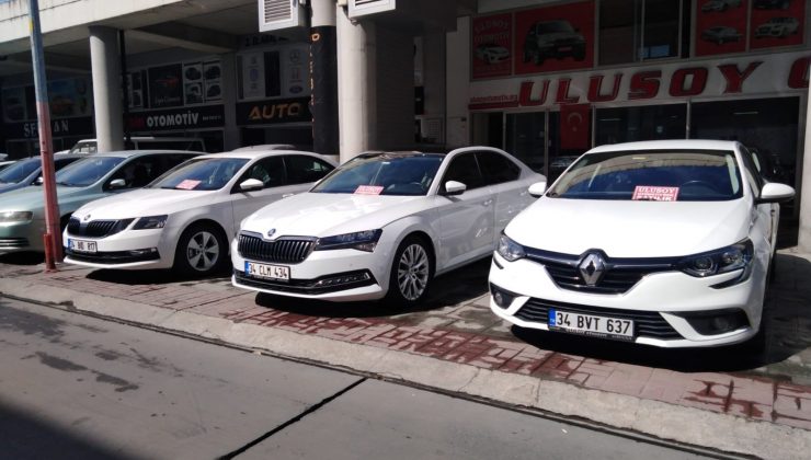 İkinci el otomobiller elde kalıyor