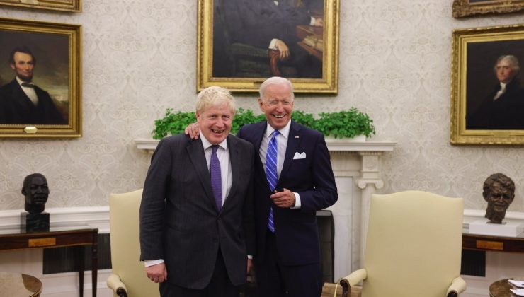 İngiltere Başbakanı Boris Johnson, ABD Başkanı Biden ile görüştü