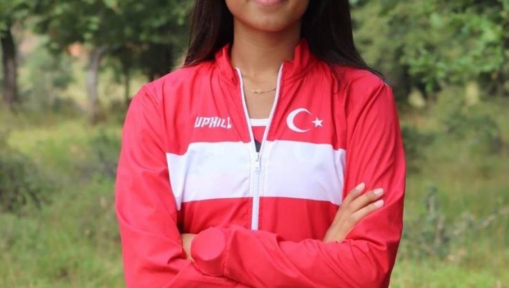 İnönü Belediyesi’nin Milli Takım sporcusu şampiyonadan şampiyonaya koşuyor