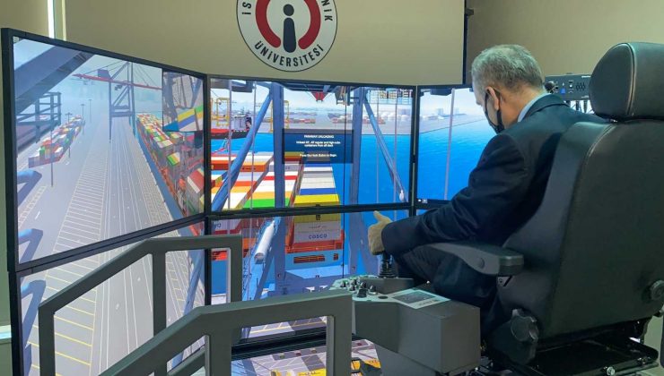İskenderun’da limancılık eğitimine simülatör desteği