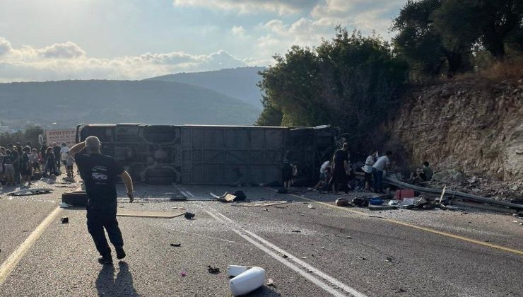 İsrail’de otobüs devrildi: en az 5 ölü, 47 yaralı