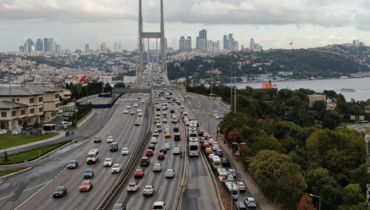 İstanbul’da trafik başladı, yoğunluk yüzde 60’ı gördü