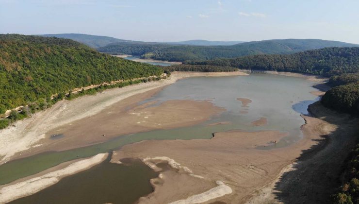 İstanbul’un su ihtiyacını karşılayan Kazandere ve Papuçdere barajları kuruma noktasına geldi