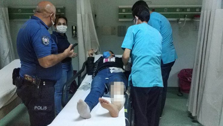 İşten çıkıp evine giden kadın sokak kavgasında kazara vuruldu