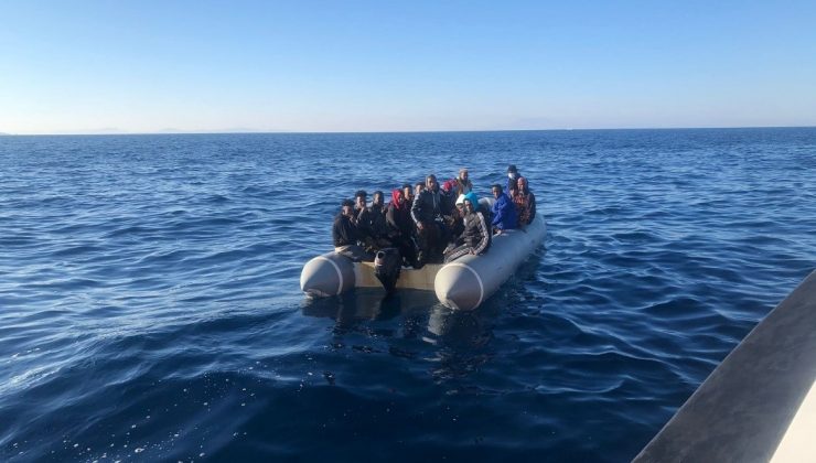 İzmir açıklarında düzensiz göçmen hareketliliği