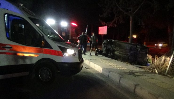 İzmir’de düğün dönüşü feci kaza: 4 yaralı