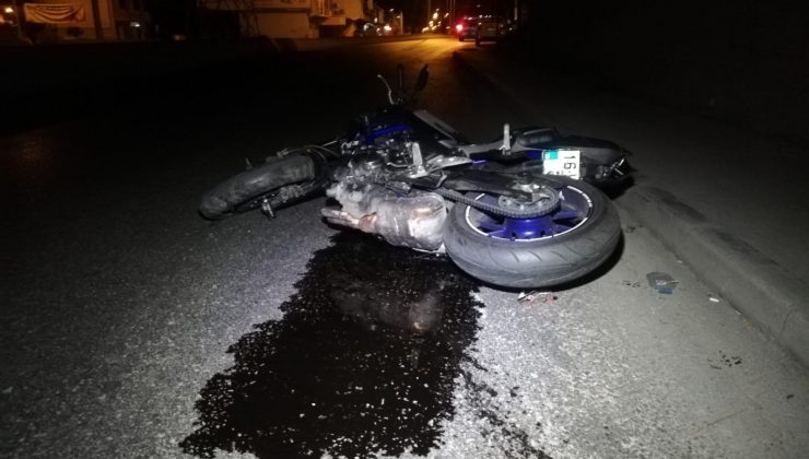 İzmir’de kaldırıma çarpan motosiklet metrelerce sürüklendi: 1 ölü, 1 yaralı