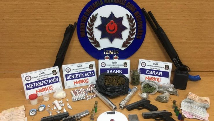 İzmir’de uyuşturucu operasyonu: 1 gözaltı