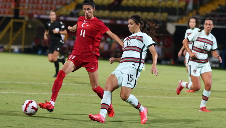 Kadın A Milli Takımı, Portekiz ile 1-1 berabere kaldı