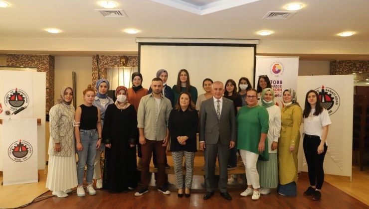 Kadın istihdamı ve sanayi kültürü projesinin ilk eğitimi yapıldı
