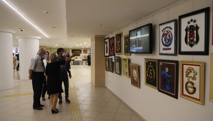 ‘Kağıt Rölyef ve Filografi Sergisi’ Kartallı sanatseverler ile buluştu