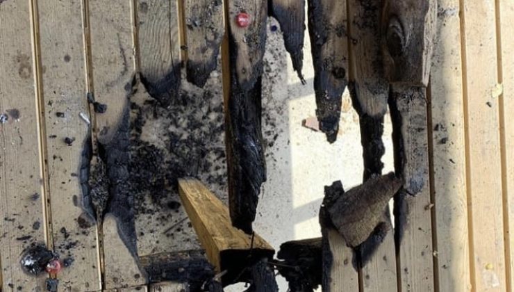 Kamu malına zarar veren şüpheliler cezalandırıldı