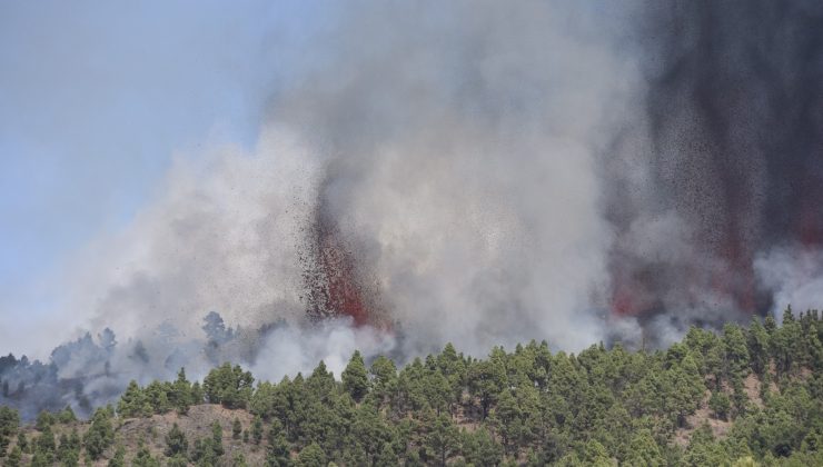 Kanarya Adaları’nda yanardağ patlaması