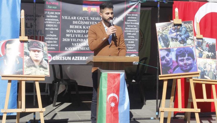 Karabağ Zaferinin yıl dönümü Giresun’da düzenlenen etkinlikle anıldı