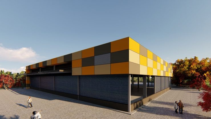 Karatay’ın 2 yeni kapalı pazar marketi elektrik de üretecek