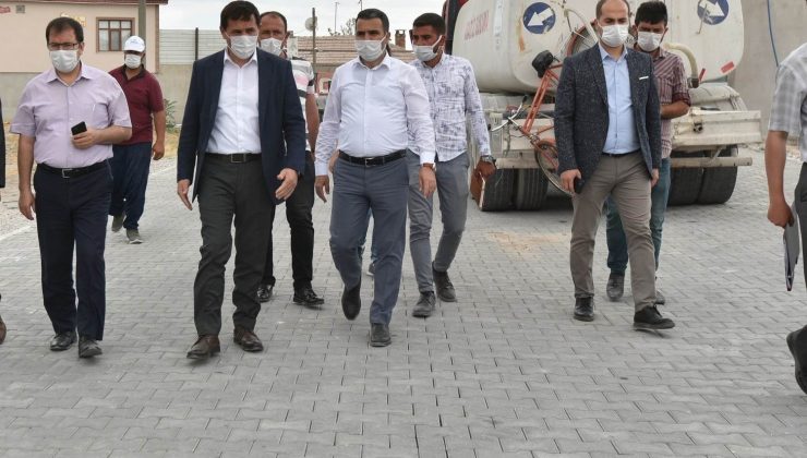 Karatay’da parke çalışmaları devam ediyor