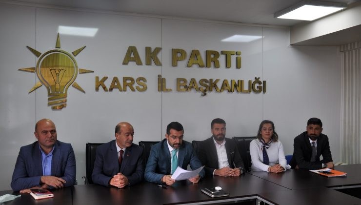 Kars AK Parti’den ’17 Eylül’ açıklaması