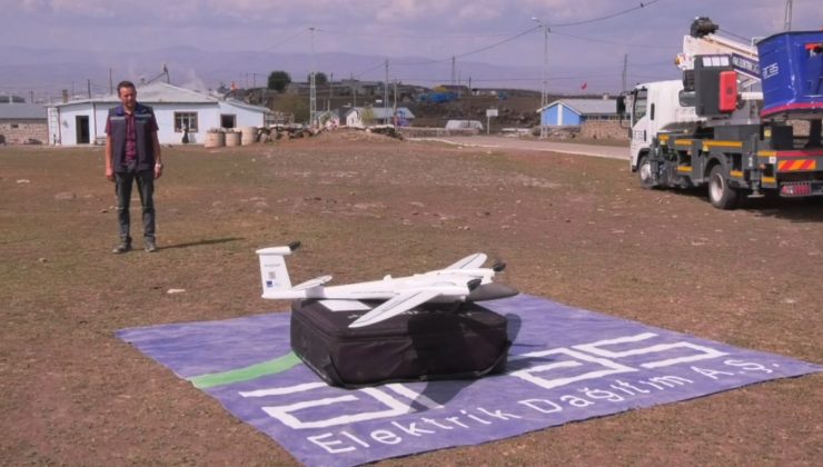 Kars’ta elektrik kaçakları İHA’larla tespit ediliyor